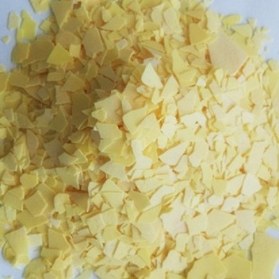 Van het het Ijzer natriumsulfide van CAS 1313-82-2 de Vlokken Lage Gele de Industrierang