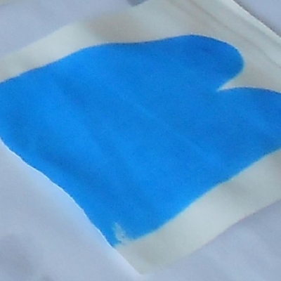 Het blauwe Deeg CAS 7732 18 5 PH6.5-7.5 van het Daglicht Fluorescente Pigment